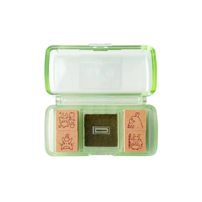 Small Equipment*Maison Ghibli Totoro Mini Stamp Set Green - My Neighbor Totoro