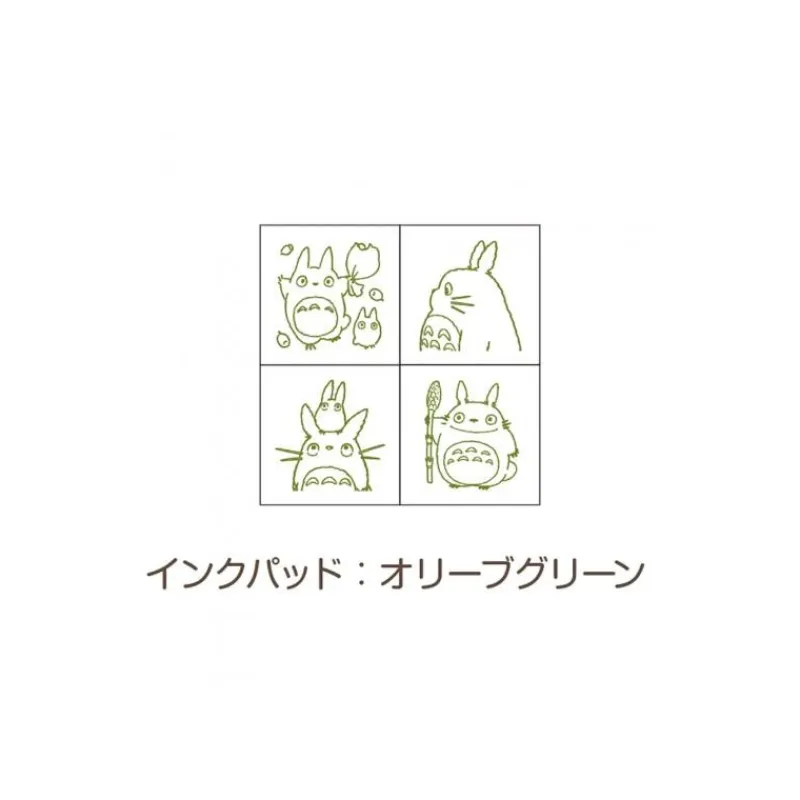 Small Equipment*Maison Ghibli Totoro Mini Stamp Set Green - My Neighbor Totoro