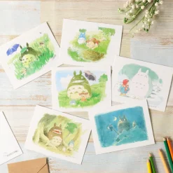 Postcards And Letter Papers*Maison Ghibli Watercolour Greeting cards 24 x 15,8 cm Seaplane - Porco Rosso
