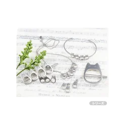 Jewellery*Maison Ghibli White Totoro Metal Garland Bracelet - My Neighbor Totoro